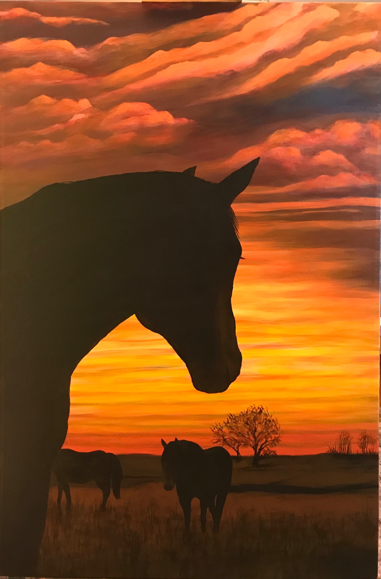 Silhouette at Sundown